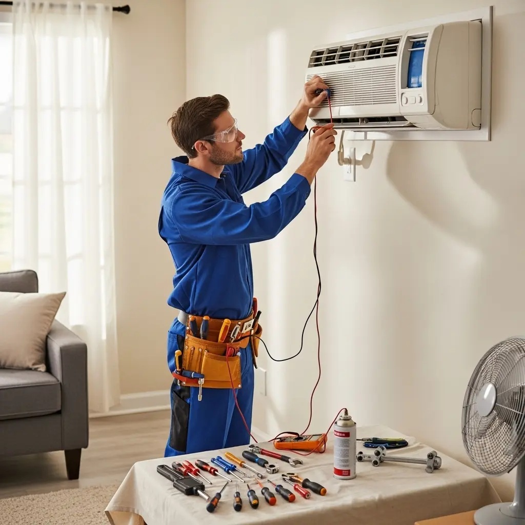 Küçükçekmece Termoteknik Termoteknik klima gaz dolumu ve bakım – Enerji verimliliği artırıldı. - Teknik servis örneği